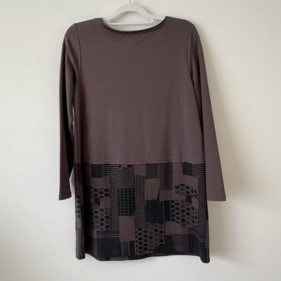 Chalet et cici Tunic Womens Small Lagenlook Boho Vacation Resort Travel Coastal - Picture 4 of 6